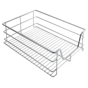 Chrome Wire Base Cabinet basket