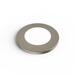 Iris - Slim Round Diffused Under Cabinet Light with Magnetic Bezel