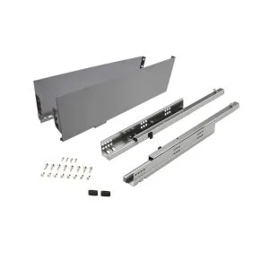 DTC Ultra Slim 159mm Soft Close Pan Drawer Box - Anthracite