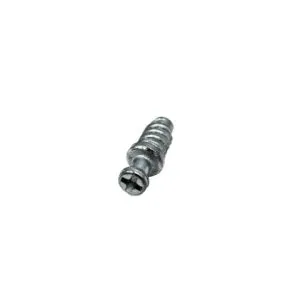 Metal connector dowel