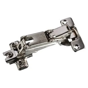 165° Slide on Hinge including Mounting Plate & Euroscrews