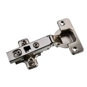 110° Clip on Hinge including Mounting Plate & Euroscrews