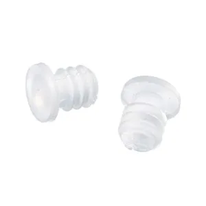 6mm Clear Plastic Plug In Door Buffer
