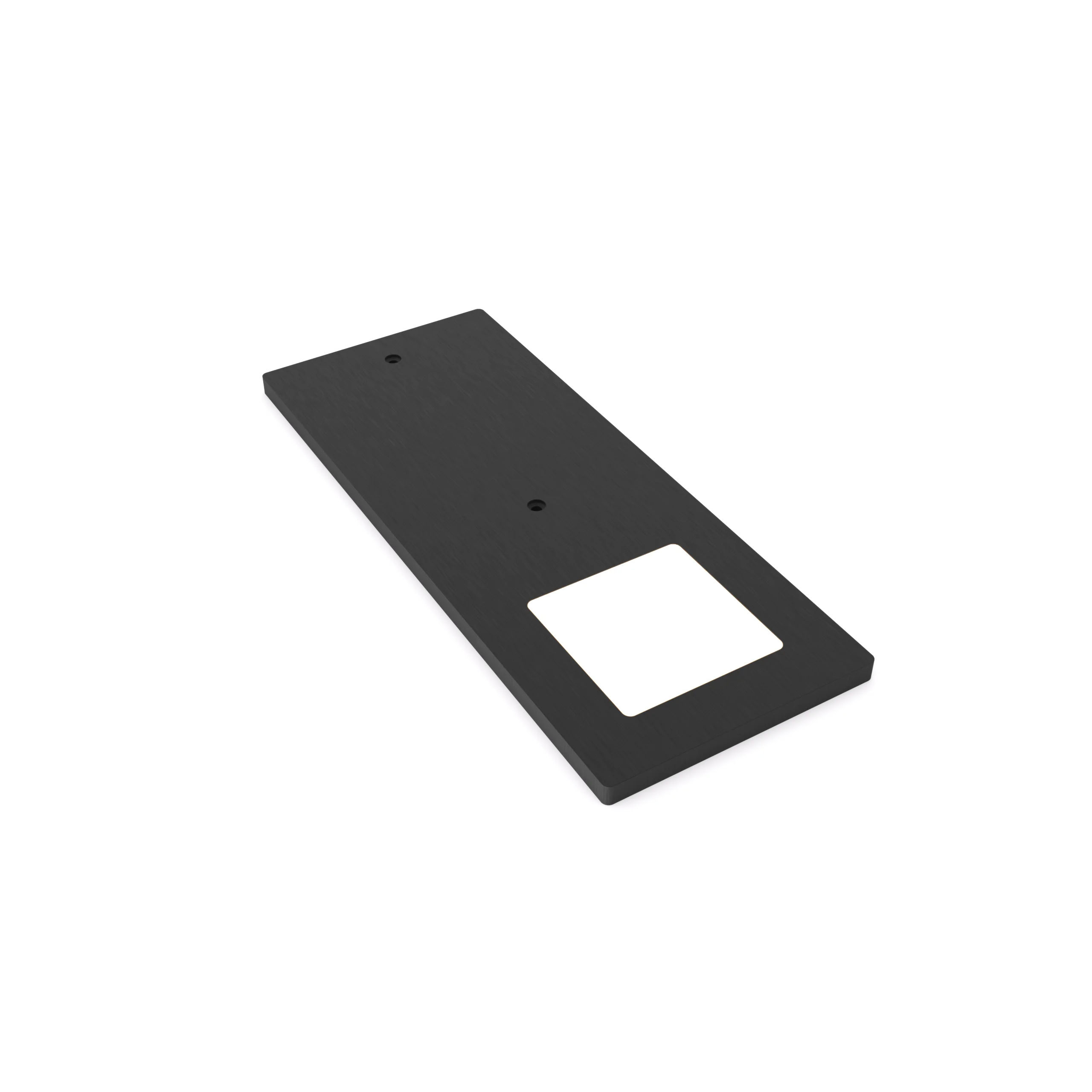 Hestia Black - Slim Rectangle Diffused Under Cabinet LED Light