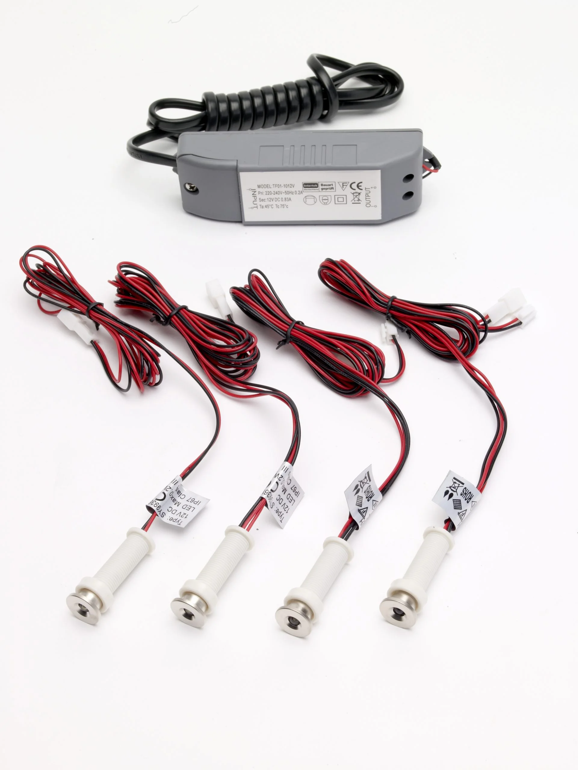Udine - 15mm Round LED Light Plinth Kit including Driver - Image 2