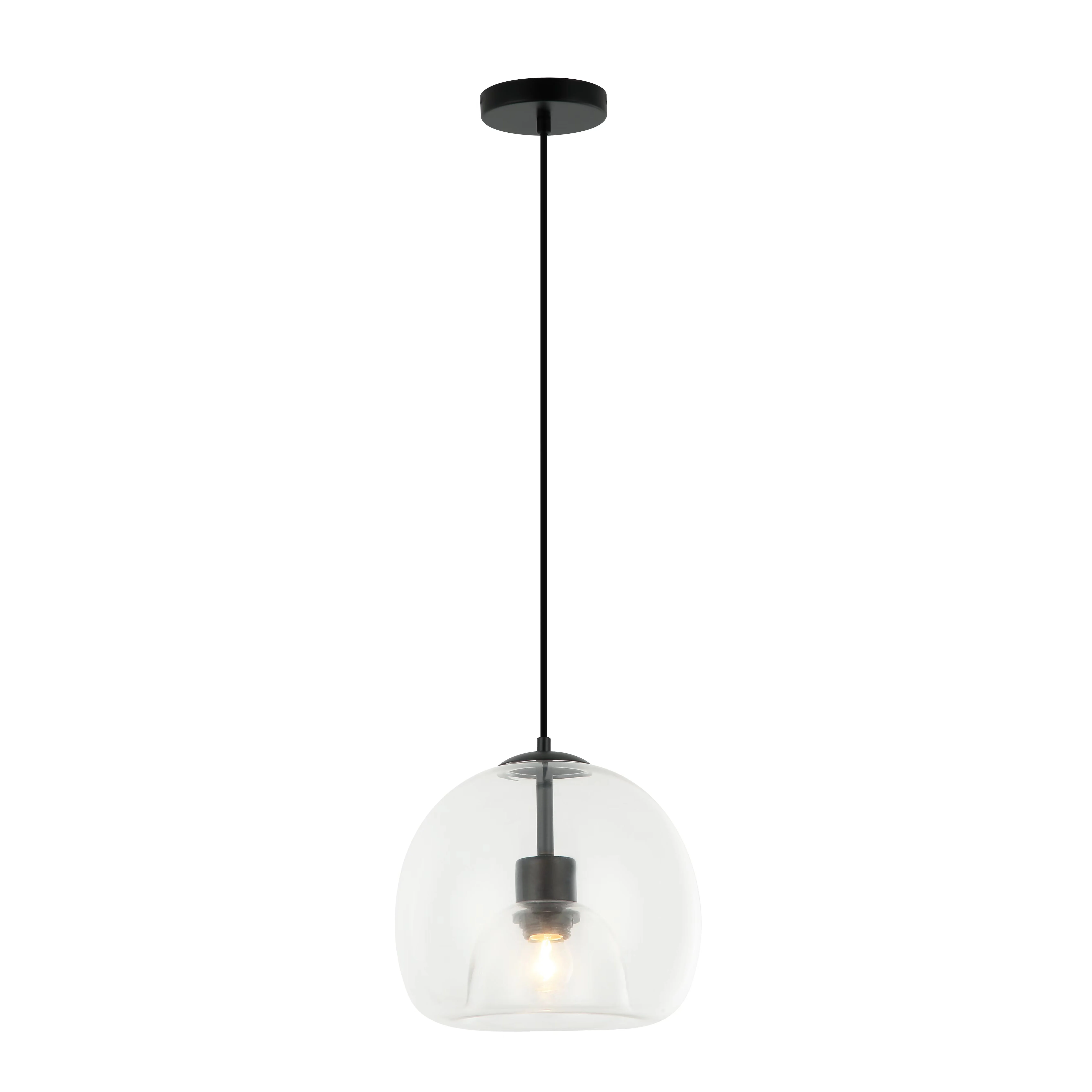 Marino - 240V Clear Glass Shade IP44 Pendant Light Fitting