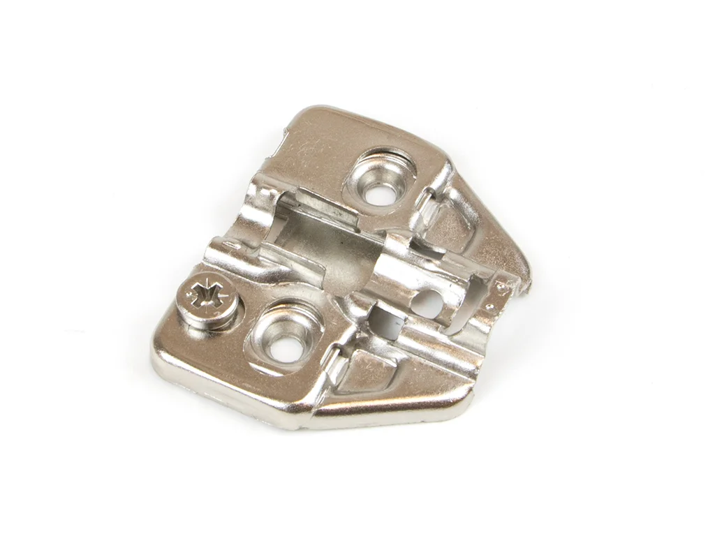 DTC Adjustable Hinge Plate - Nickel