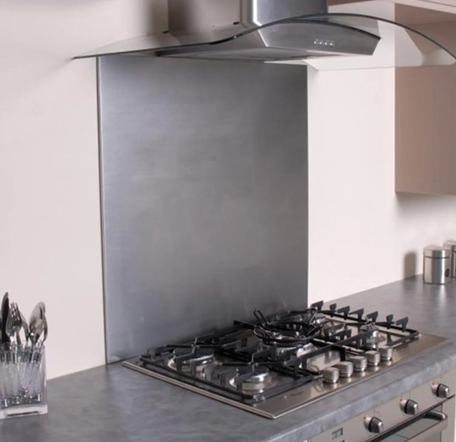 Stainless Steel Splashback