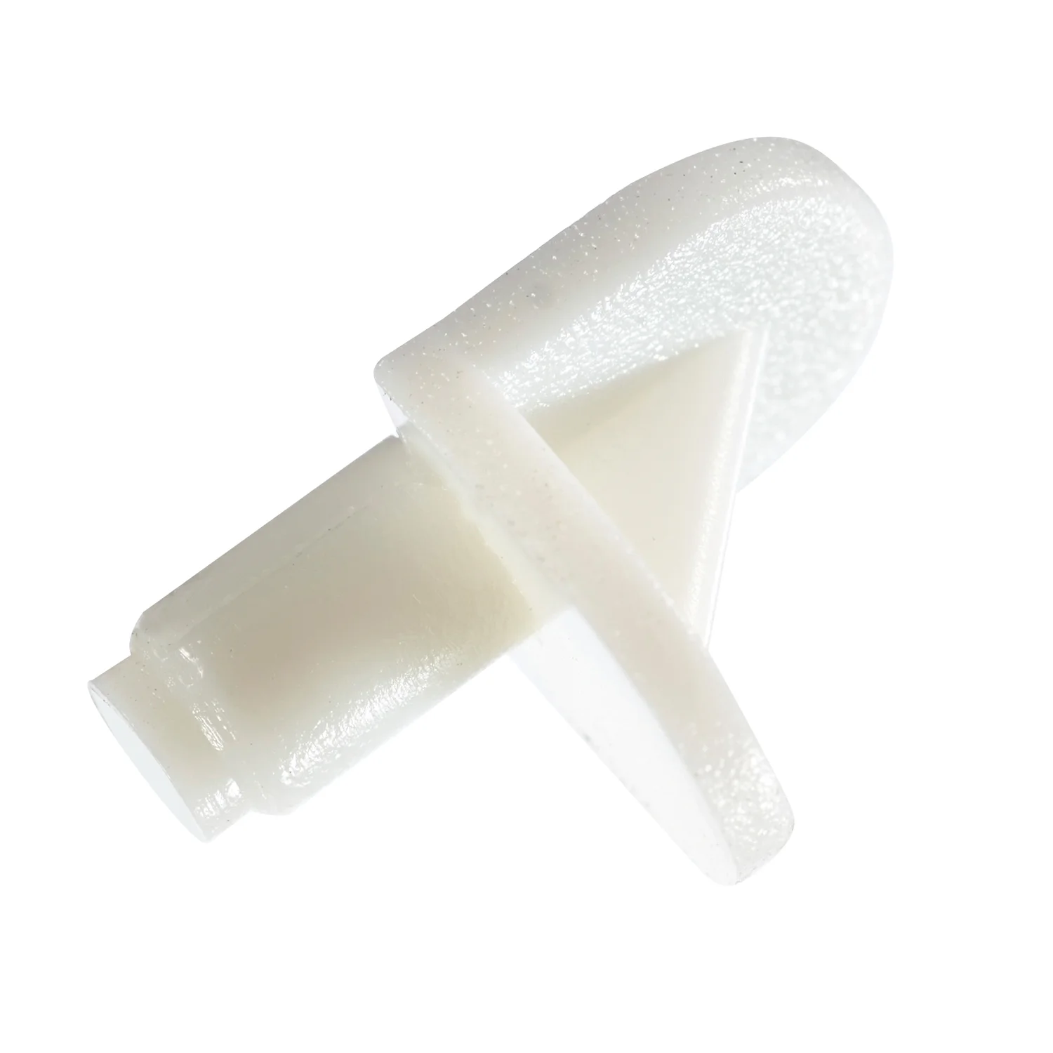 5mm Plastic Shelf Support - White