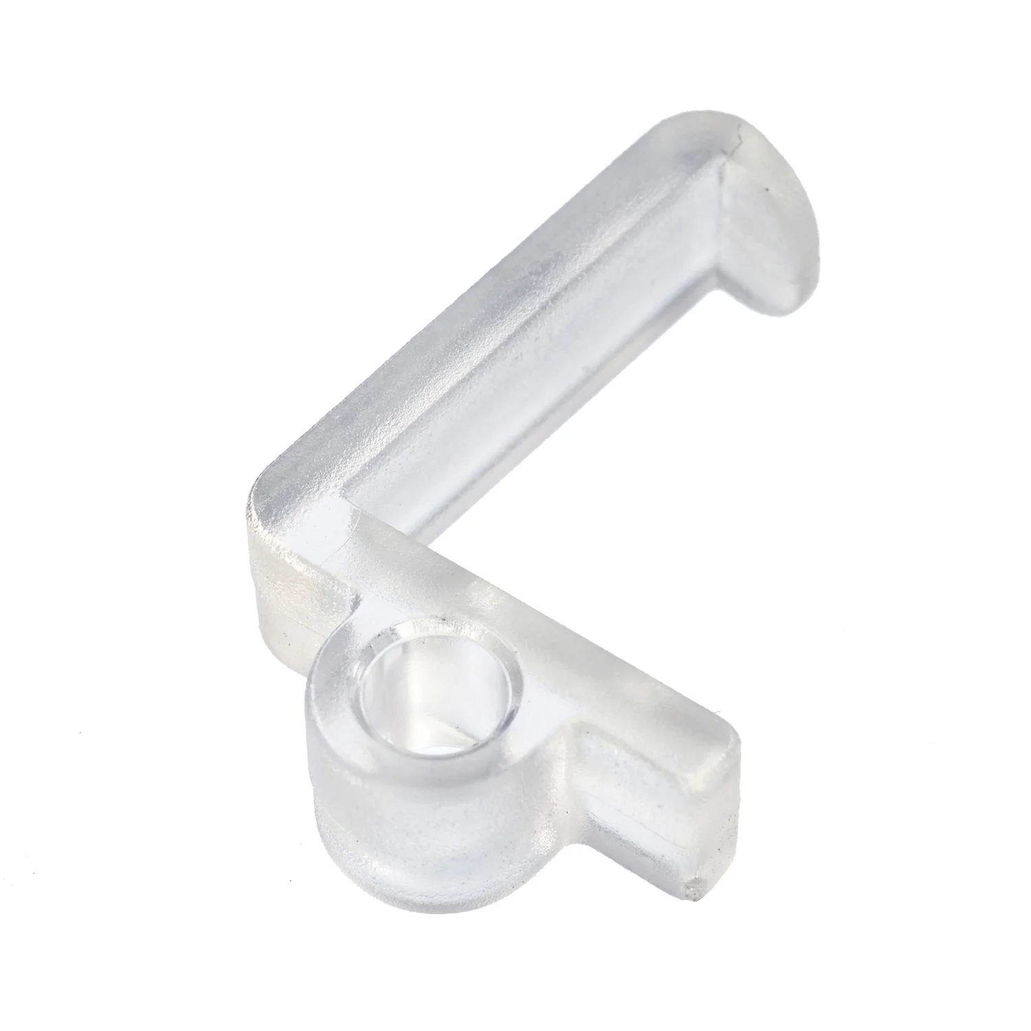 Clear shelf retainer