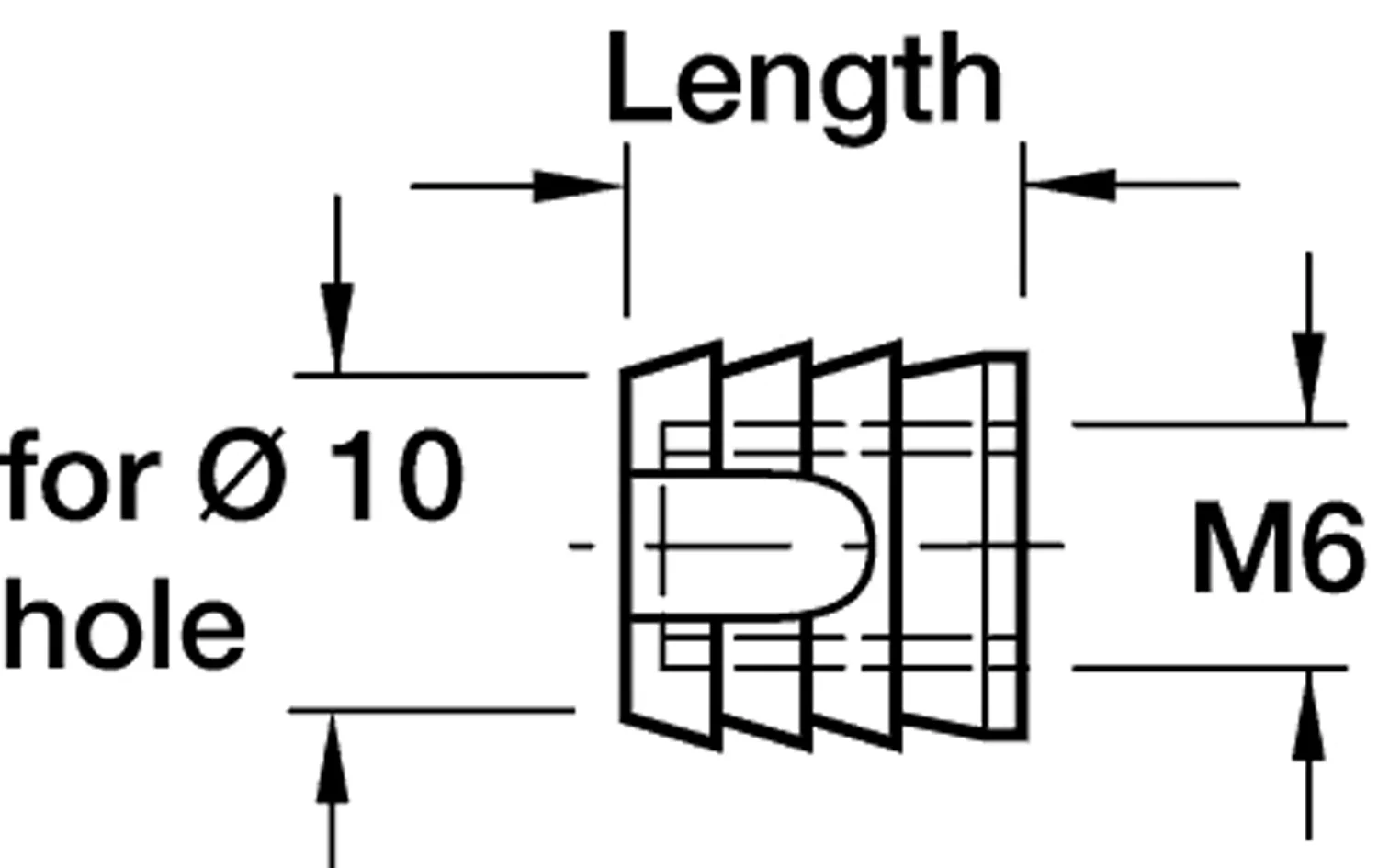 White Nylon Insert - Image 2