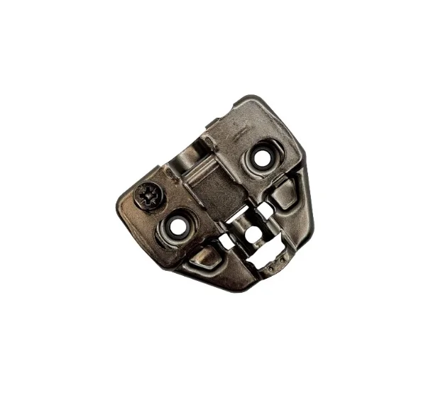 DTC Adjustable Hinge Plate - Titanium Black