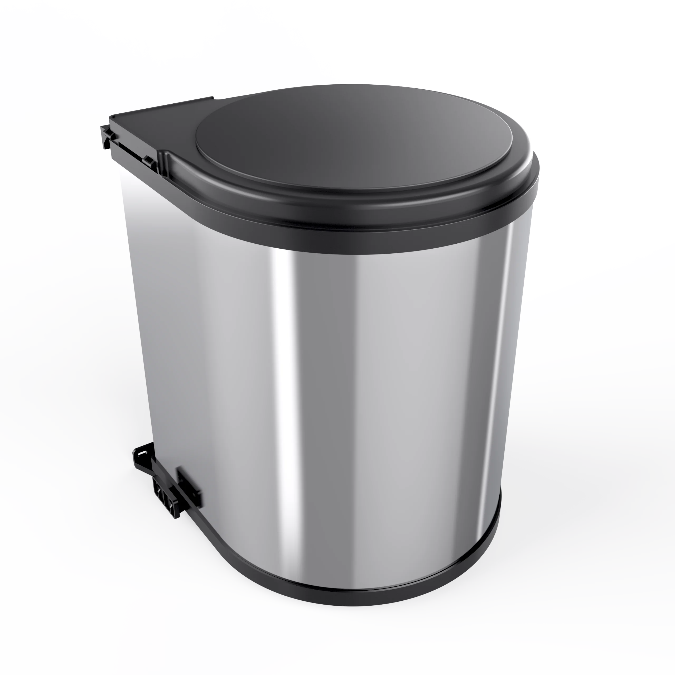 12Ltr Stainless Steel Waste Bin