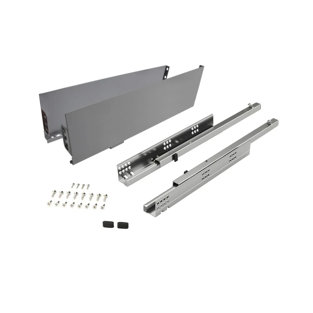 DTC Ultra Slim 159mm Soft Close Pan Drawer Box - Anthracite