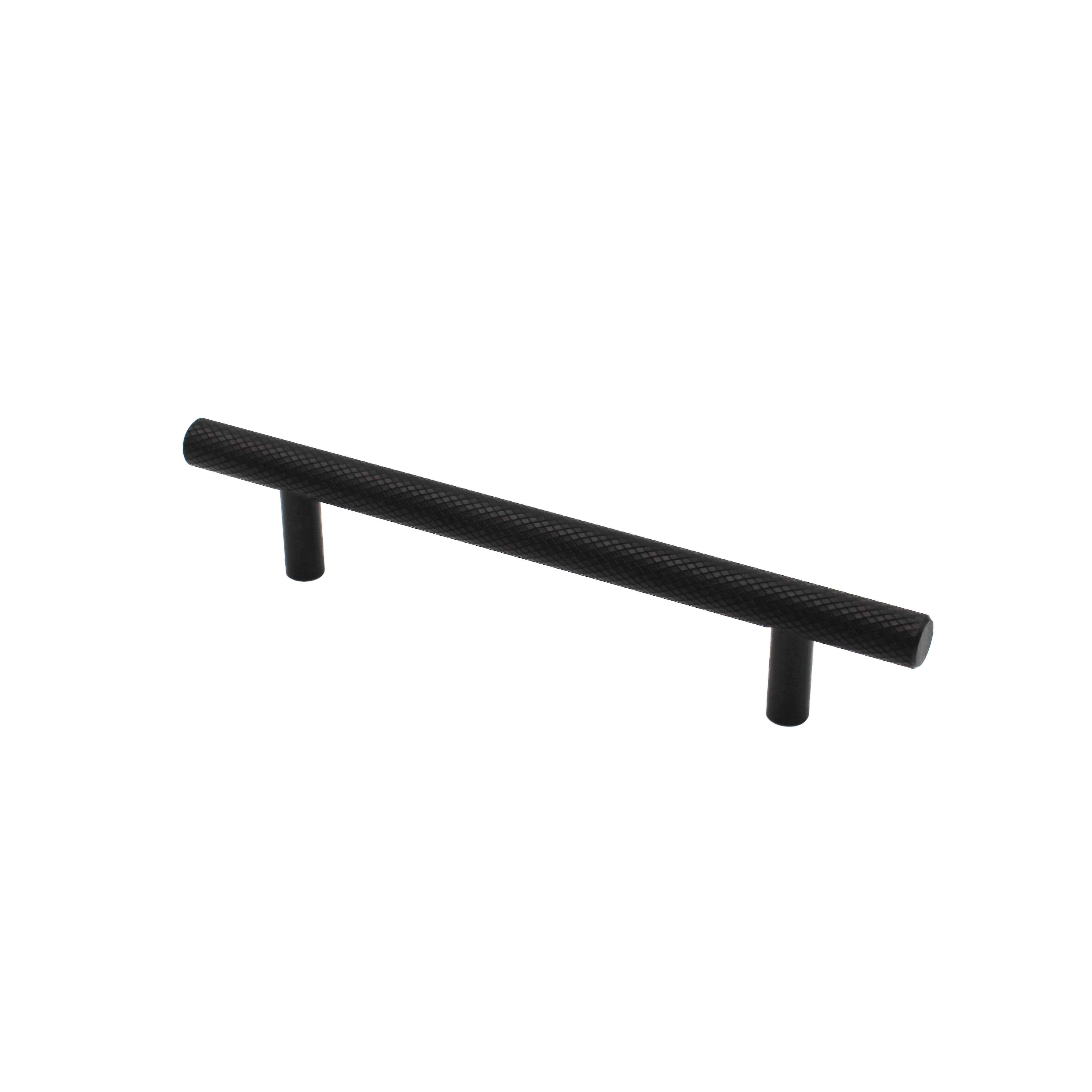 Black Knurled T-Bar Handle