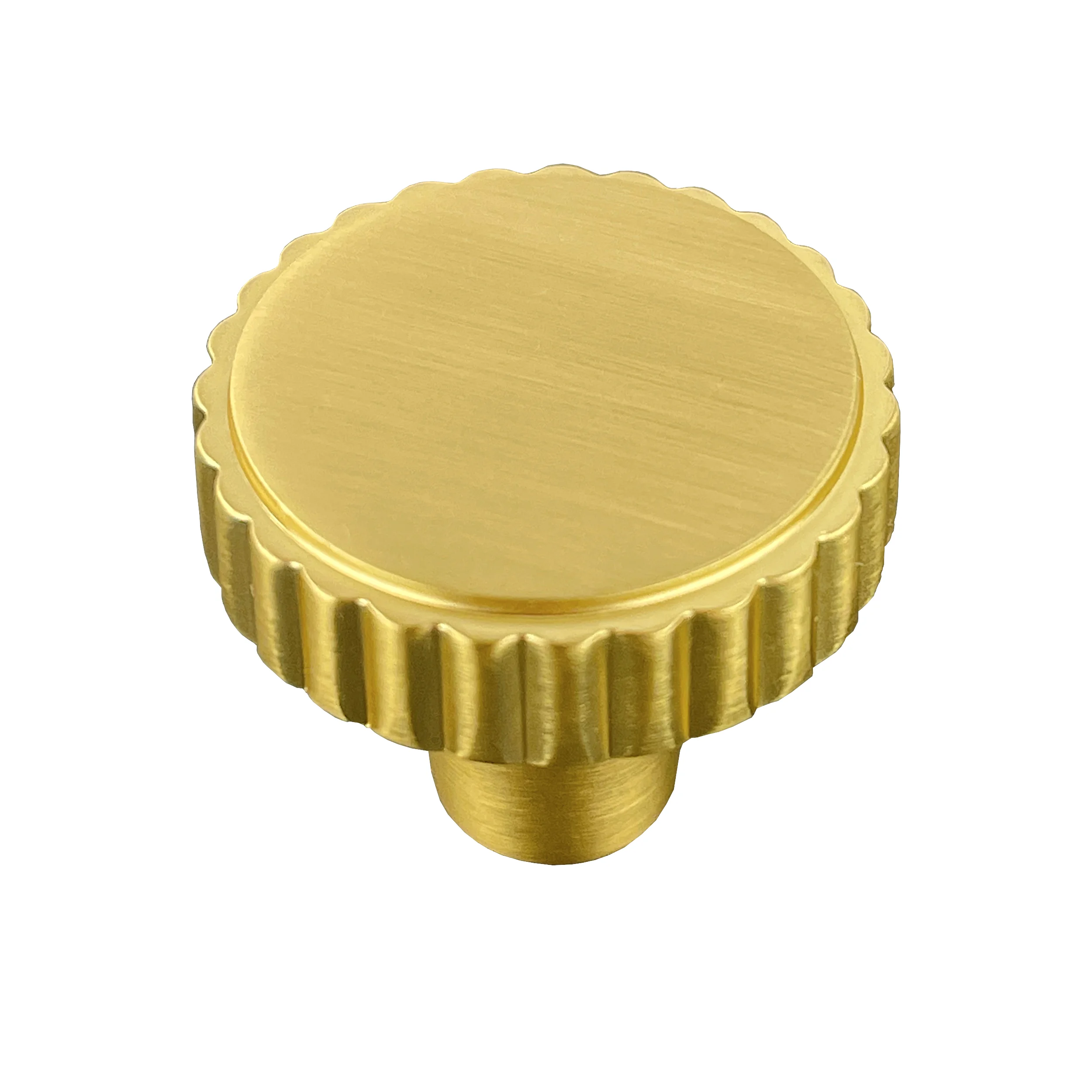 ASCOT Round Ribbed Knob Handle - Image 2