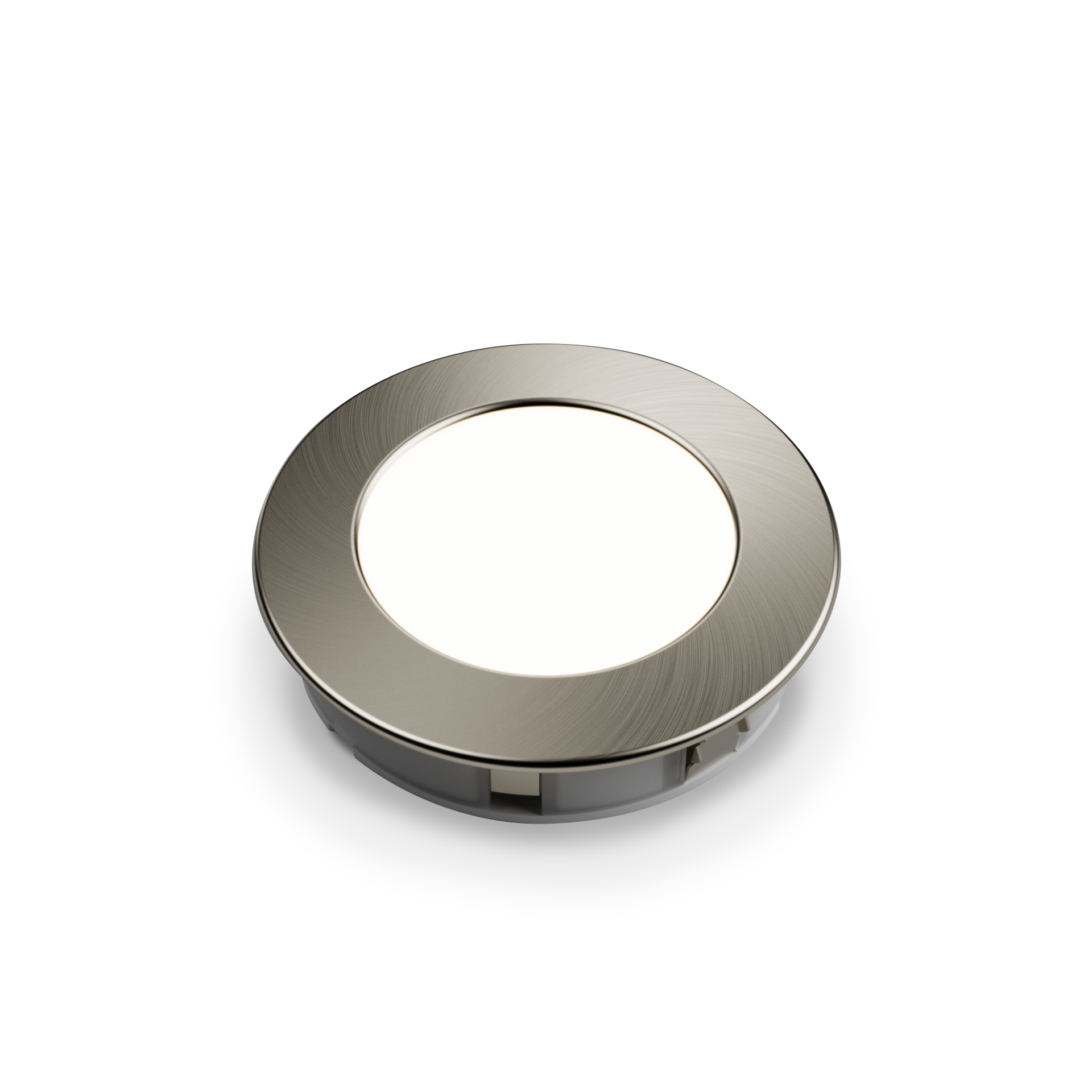 Genoa - 240V Round Diffused Under Cabinet Recessed LED Light Fitting