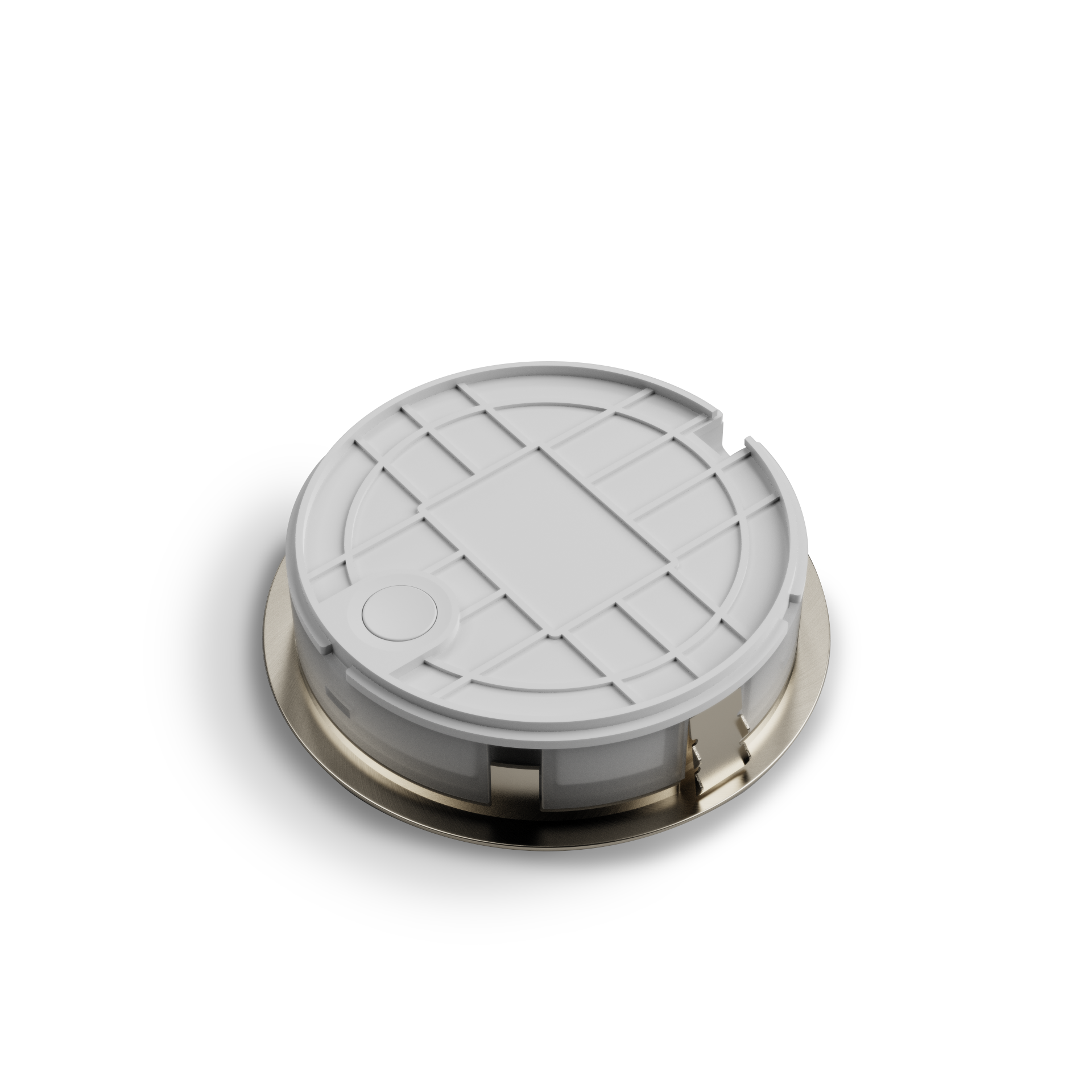 Genoa - 240V Round Diffused Under Cabinet Recessed LED Light Fitting - Image 2