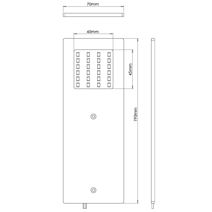 Milan - Slim Rectangle SMD Under Cabinet LED Light - Image 2