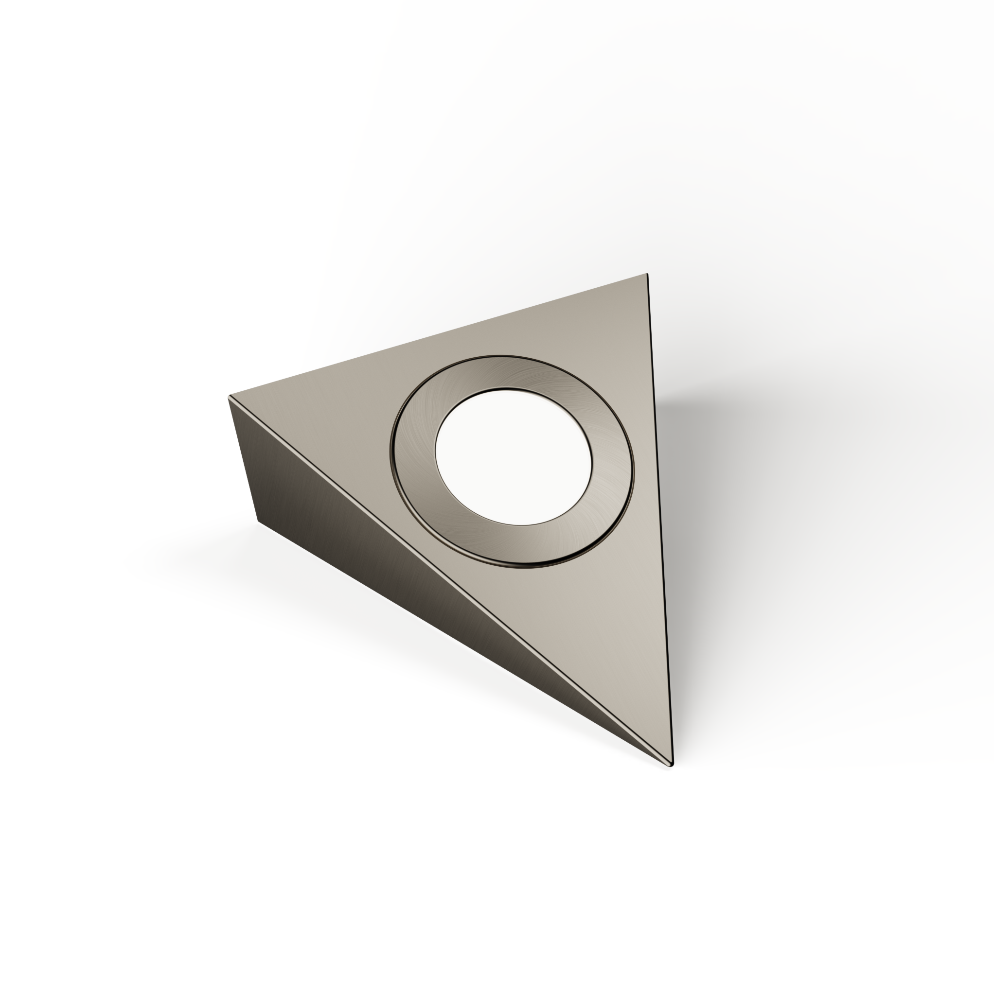 Genoa Trio - 240V Triangle Diffused Under Cabinet LED Light Fitting