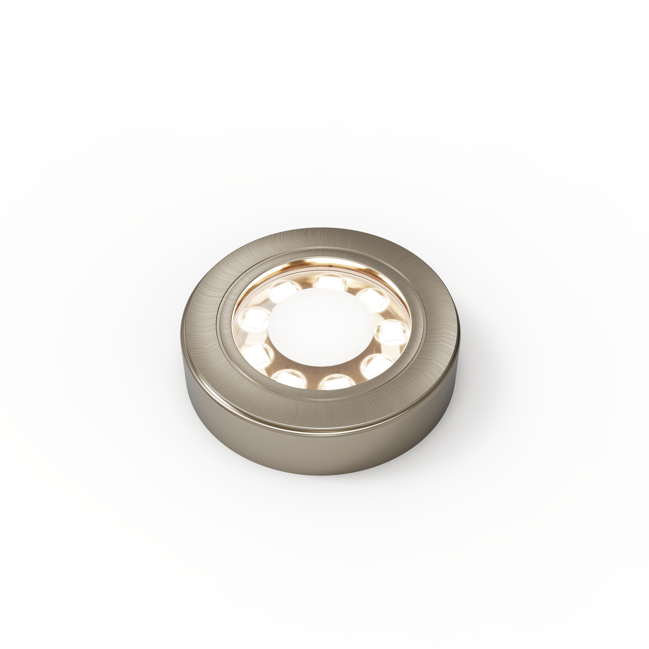 Saturn - Round Semi-Diffused Under Cabinet Surface Mounted LED Light Fitting