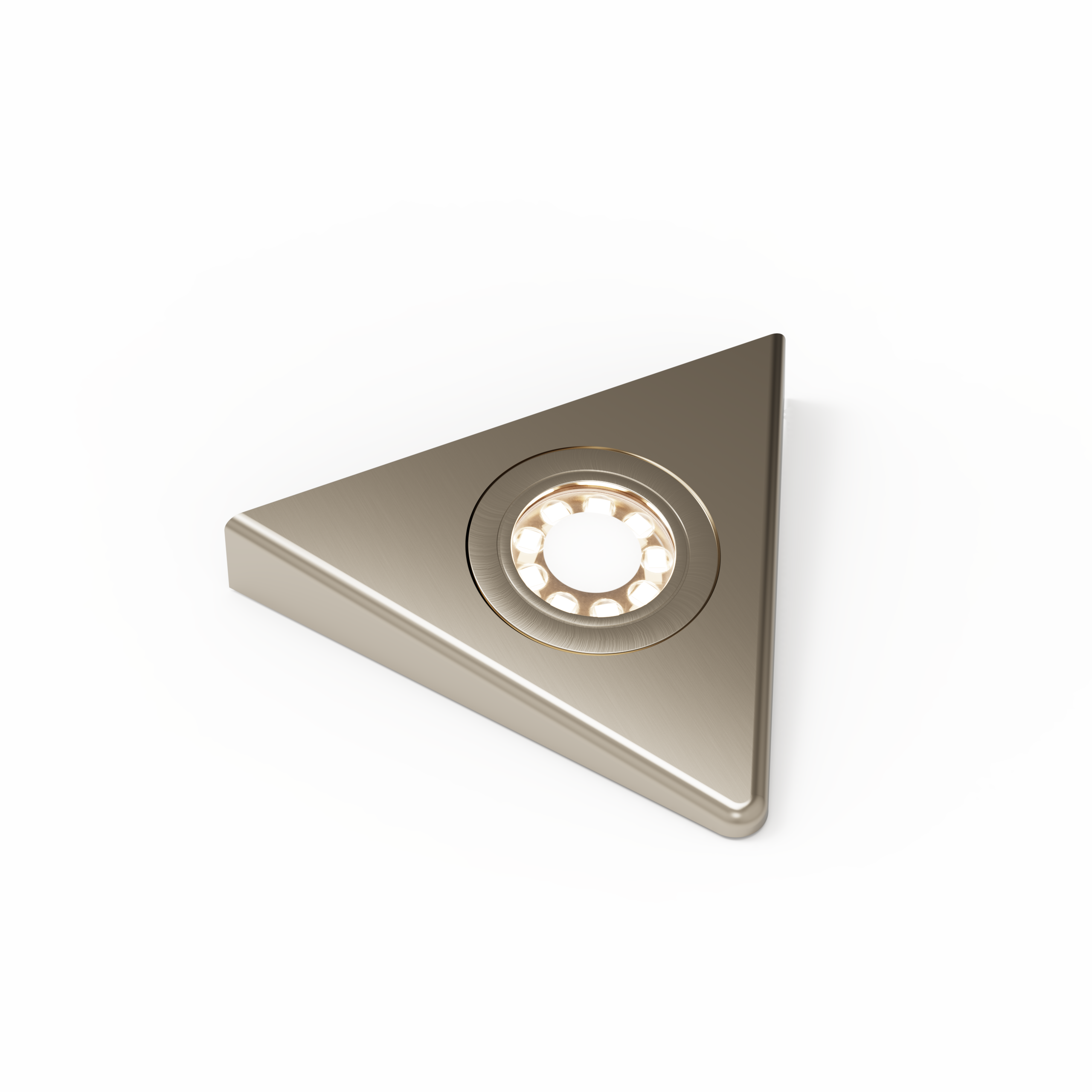 Saturn - Designer Triangle Semi-Diffused Under Cabinet LED Light Fitting