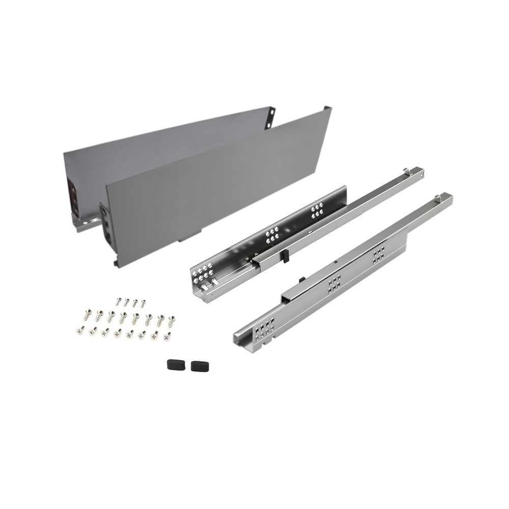 DTC Ultra Slim 159mm Soft Close Pan Drawer Box - Anthracite