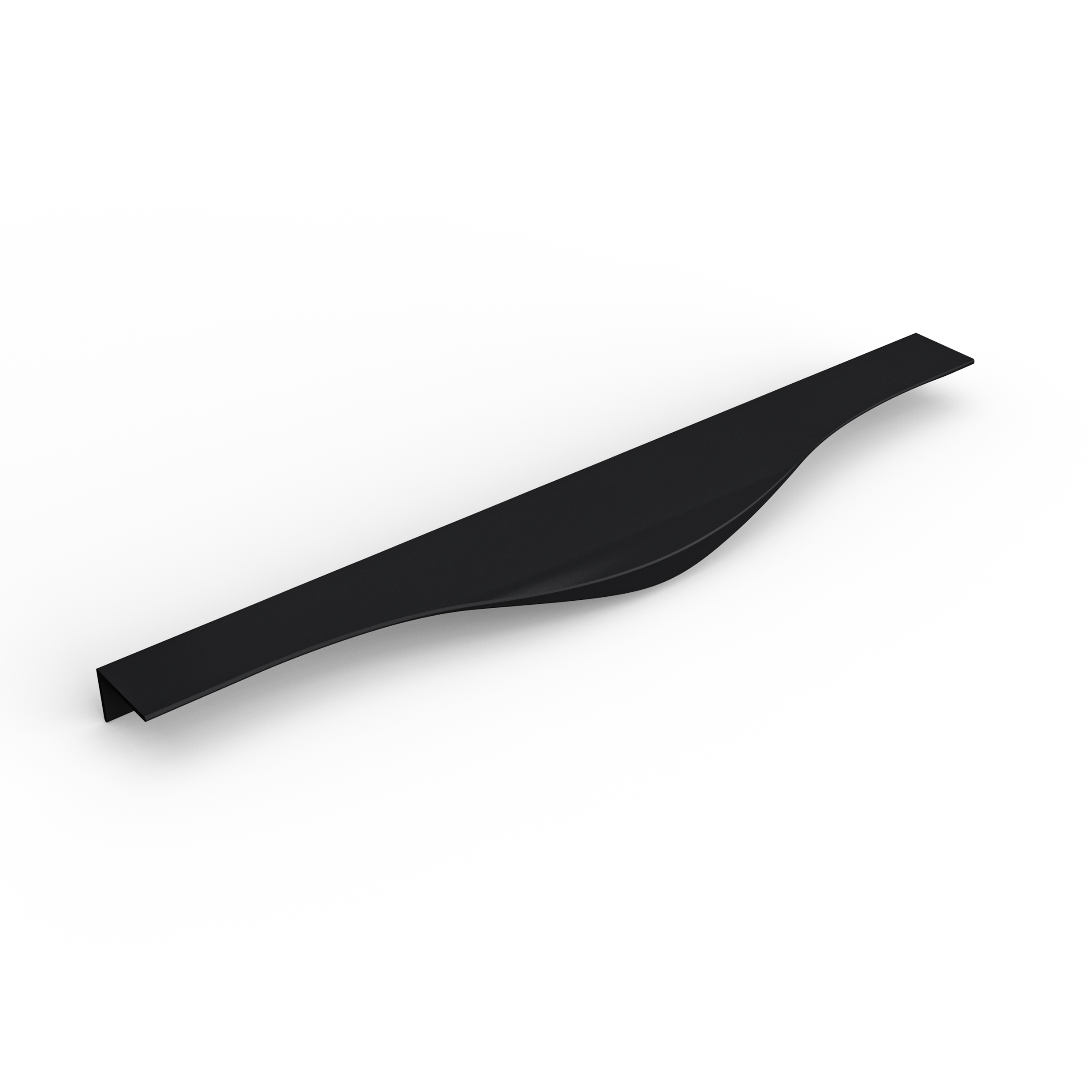250mm Black Pull Profile Handle
