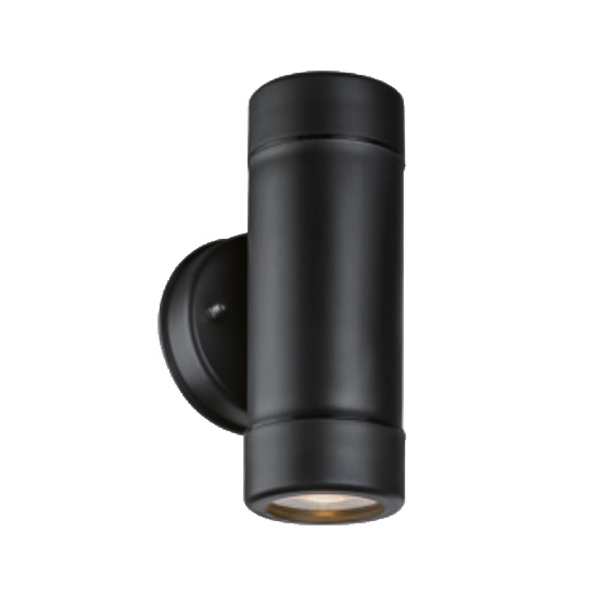 Black Up/Down Outdoor Wall Light